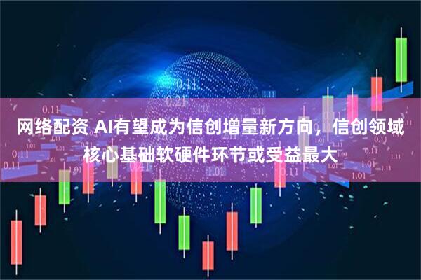 网络配资 AI有望成为信创增量新方向，信创领域核心基础软硬件环节或受益最大