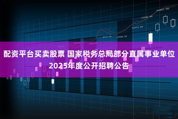 配资平台买卖股票 国家税务总局部分直属事业单位2025年度公开招聘公告
